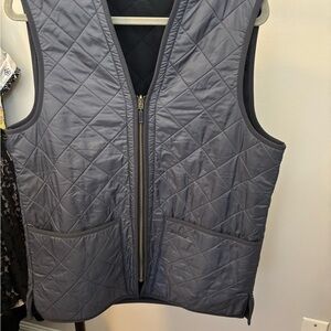 Barbour Dark Blue Quilted Jacket